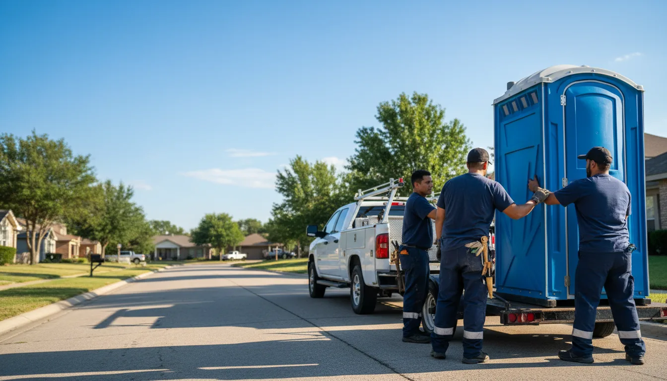 Portable Toilet Rental in Mcneil, AR near me